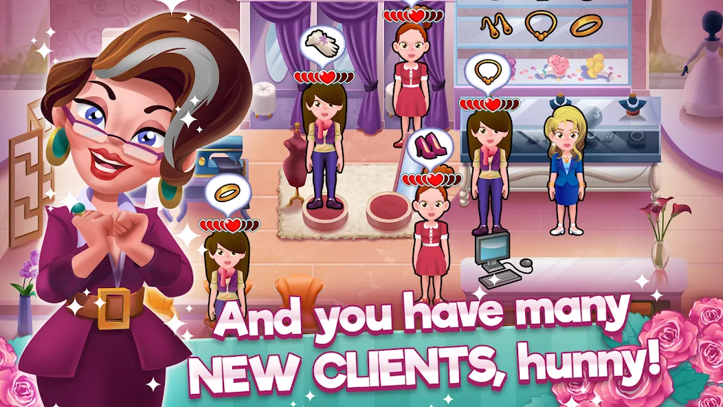 Wedding Salon Dash Bridal Shop (Свадебный салон Дэш Бутик невест)  [МОД Unlocked] Screenshot 2