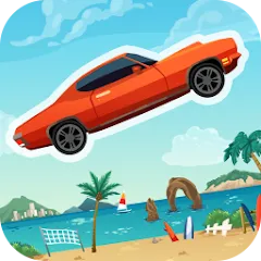 Взломанная Extreme Road Trip 2 (Экстримпоездка 2)  [МОД Mega Pack] - полная версия apk на Андроид