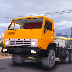 Взломанная KAMAZ: Ultimate Russian Truck  [МОД Unlocked] - стабильная версия apk на Андроид