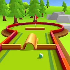 Взлом Mini Golf Game - Putt Putt 3D (Мини Гольф Челлендж)  [МОД Много монет] - стабильная версия apk на Андроид