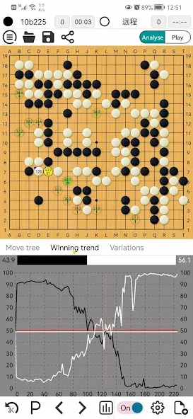 AhQ Go - Strongest Go Game AI (АхКу Го)  [МОД Меню] Screenshot 3