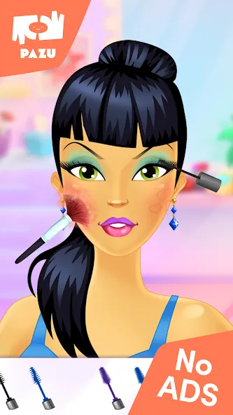 Makeup Girls - Games for kids  [МОД Бесконечные деньги] Screenshot 2