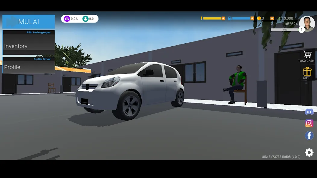 Taxi Online Simulator ID (Такси онлайн симулятор )  [МОД Много монет] Screenshot 2