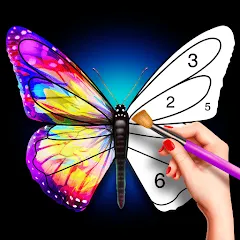 Взлом Tap Color Pro: Color By Number (Тап Колор Про)  [МОД Много денег] - стабильная версия apk на Андроид