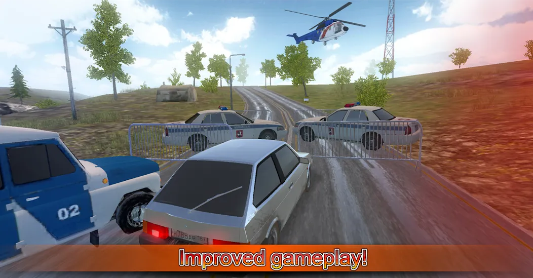 Driving simulator VAZ 2108 SE  [МОД Бесконечные монеты] Screenshot 2