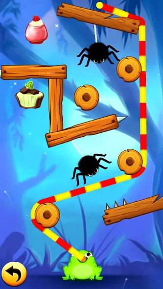 Frog Thife: Candy Thief Puzzle (Фрог Тифе)  [МОД Бесконечные монеты] Screenshot 5