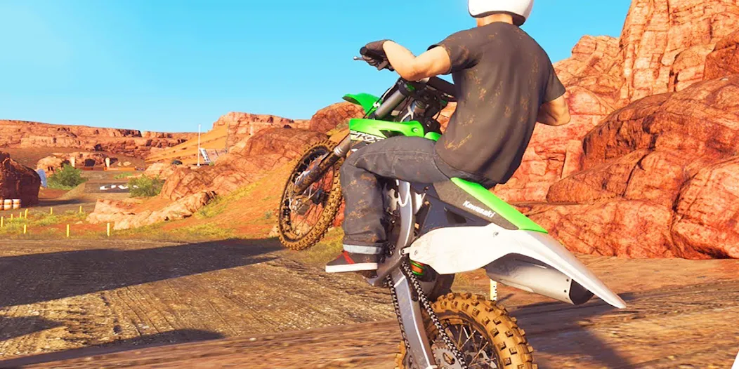 Dirt MX Bikes KTM Motocross 3D (Дирт МХ Байкс КТМ Мотокросс 3Д)  [МОД Бесконечные монеты] Screenshot 5