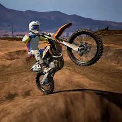 Скачать взломанную Dirt MX Bikes KTM Motocross 3D (Дирт МХ Байкс КТМ Мотокросс 3Д)  [МОД Бесконечные монеты] - последняя версия apk на Андроид