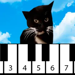 Скачать взломанную Maxwell the Cat piano (Максвелл зе Кэт пиано)  [МОД Menu] - полная версия apk на Андроид