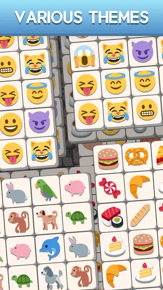 Tile Match Emoji -Triple Tile (Тил Матч Эмоджи)  [МОД Много монет] Screenshot 4