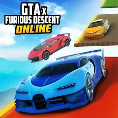 Взлом GTAx Furious Descent (х Яростное Снижение)  [МОД Бесконечные монеты] - полная версия apk на Андроид