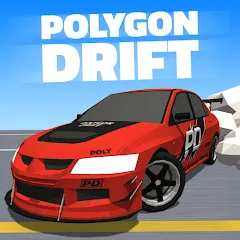 Взломанная Polygon Drift: Traffic Racing (Полигон Дрифт)  [МОД Mega Pack] - последняя версия apk на Андроид