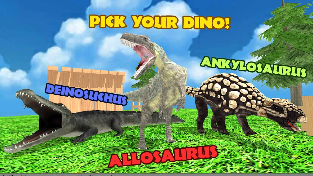 Dino Battle Arena Lost Kingdom (Дино Битва Арена Потерянное Королевство)  [МОД Меню] Screenshot 1