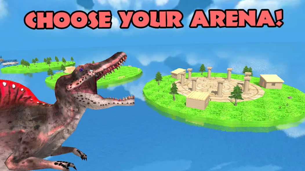 Dino Battle Arena Lost Kingdom (Дино Битва Арена Потерянное Королевство)  [МОД Меню] Screenshot 2