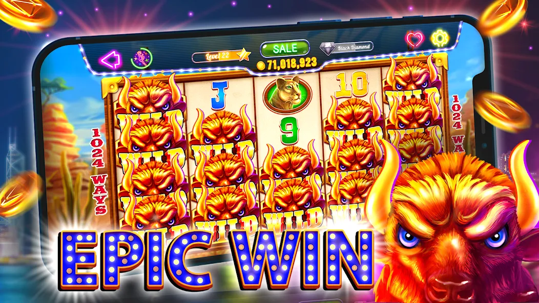 Old Vegas Slots - Casino 777 (Олд Вегас Слотс)  [МОД Mega Pack] Screenshot 4