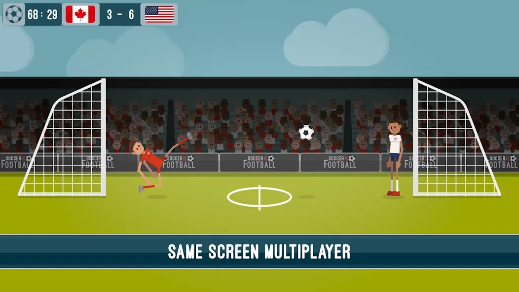 Soccer Is Football (оккер Из Футбол)  [МОД Mega Pack] Screenshot 2