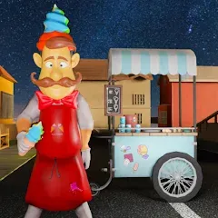 Скачать взломанную Ice Cream Man: Horror Scream (Айс Скрим)  [МОД Все открыто] - стабильная версия apk на Андроид