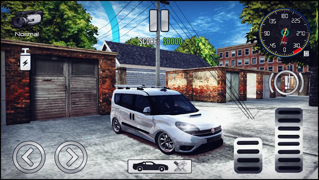 Doblo Drift Simulator (Добло Дрифт Симулятор)  [МОД Unlimited Money] Screenshot 5