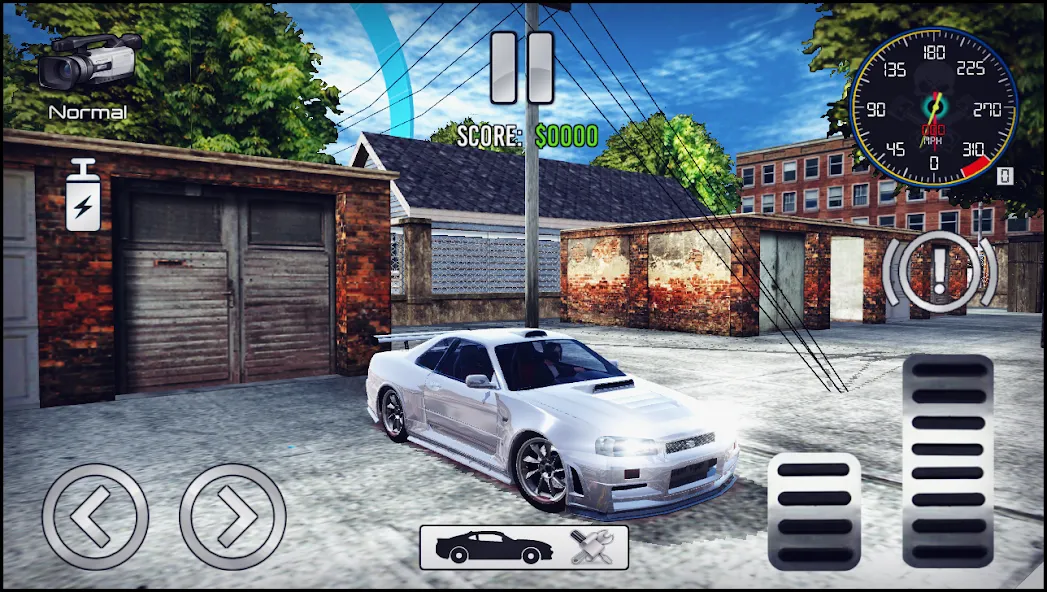 Skyline Drift Simulator (Скайлайн Дрифт Симулятор)  [МОД Все открыто] Screenshot 5