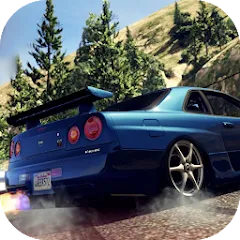 Скачать взломанную Skyline Drift Simulator (Скайлайн Дрифт Симулятор)  [МОД Все открыто] - полная версия apk на Андроид