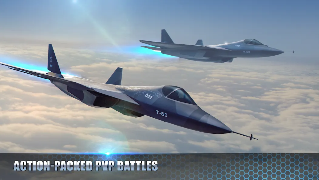 Modern Warplanes: PvP Warfare (Модерн Варплейнс)  [МОД Бесконечные деньги] Screenshot 1