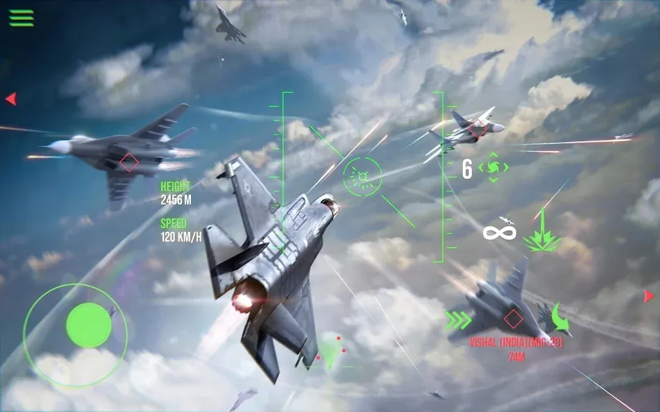 Modern Warplanes: PvP Warfare (Модерн Варплейнс)  [МОД Бесконечные деньги] Screenshot 4