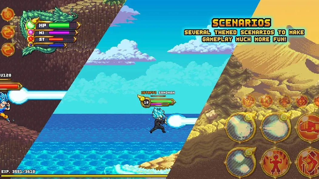 XENO BALL: LEGENDS WARRIORS (Ксено болл)  [МОД Unlocked] Screenshot 3