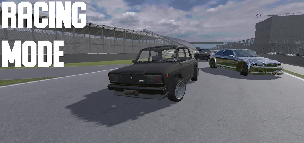 Sensitive Car Racing (Сенситив Кар Рейсинг)  [МОД Unlimited Money] Screenshot 3