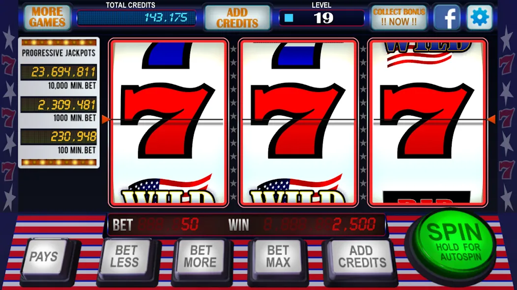 777 Slots Casino Classic Slots (Слоты Казино Классические Слоты)  [МОД Много денег] Screenshot 4