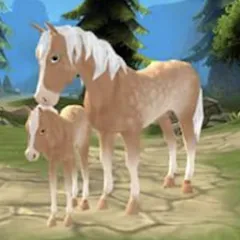 Взломанная Horse Paradise: My Dream Ranch  [МОД Меню] - последняя версия apk на Андроид