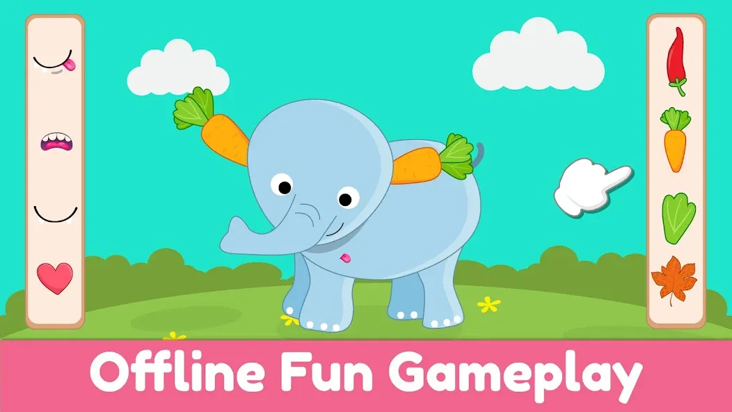 ElePant Kids Learning Games 2+  [МОД Unlimited Money] Screenshot 4