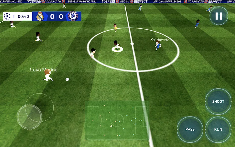 Champions League - UEFA Game (Чемпионс Лига)  [МОД Menu] Screenshot 4