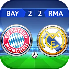 Скачать взломанную Champions League - UEFA Game (Чемпионс Лига)  [МОД Menu] - стабильная версия apk на Андроид