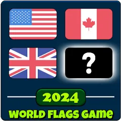 Взлом World Flags Quiz Game (Ворлд Флагс Квиз Гейм)  [МОД Много денег] - последняя версия apk на Андроид