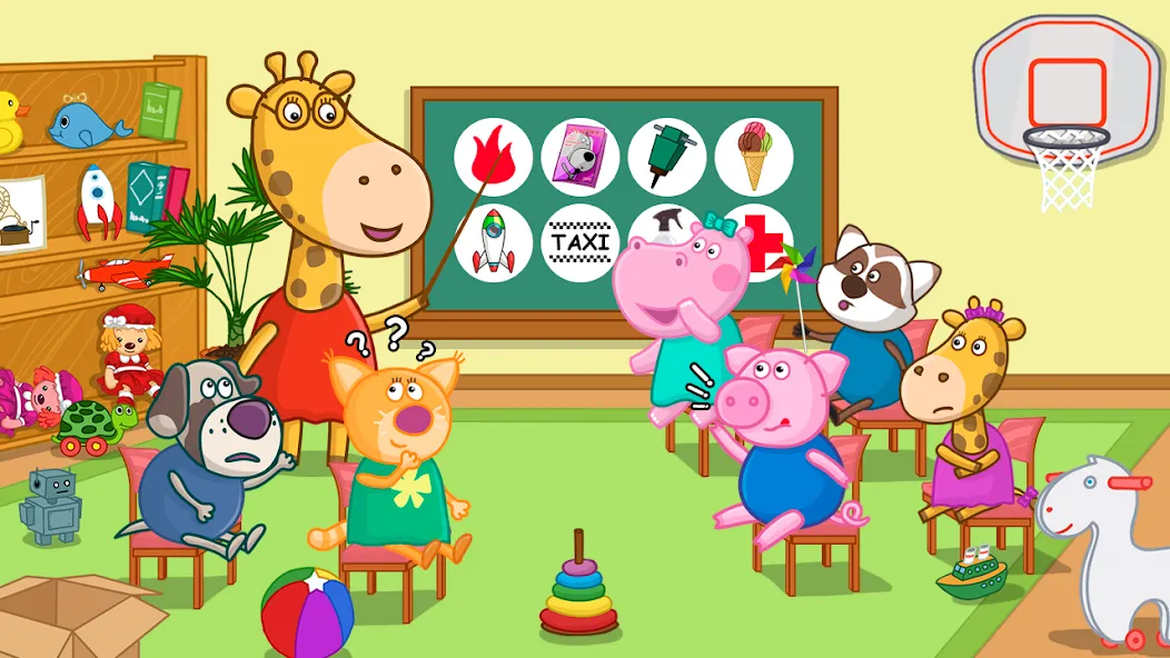 Professions for kids  [МОД Много монет] Screenshot 1