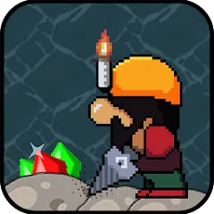 Скачать взломанную Dan the Dungeon Digger (Дэн Данжн Диггер)  [МОД Бесконечные деньги] - последняя версия apk на Андроид