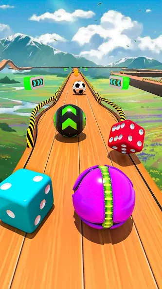 Rolling Ball Game Hop Ball Run (Гоинг Боллс Гейм)  [МОД Menu] Screenshot 2