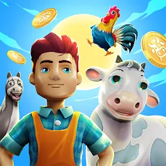 Взлом CropBytes: A Crypto Farm Game (КропБайтс)  [МОД Unlocked] - полная версия apk на Андроид