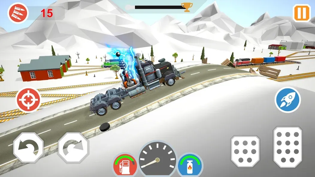 Zombie Cars Crush: Racing Die (Зомби Карс)  [МОД Unlocked] Screenshot 2