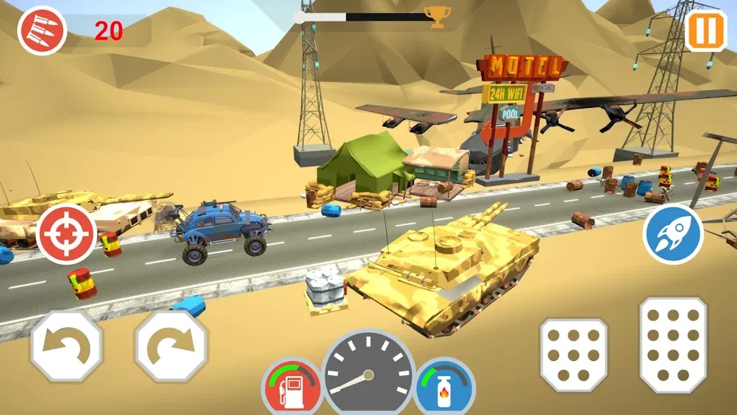 Zombie Cars Crush: Racing Die (Зомби Карс)  [МОД Unlocked] Screenshot 3