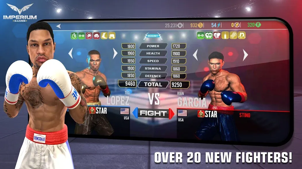 Boxing - Fighting Clash (Боксинг)  [МОД Бесконечные монеты] Screenshot 4