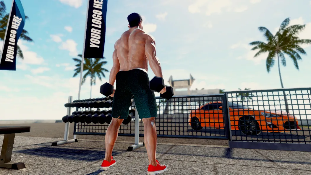 Iron Muscle IV - GYM simulator (Айрон Масл АйВи)  [МОД Меню] Screenshot 2