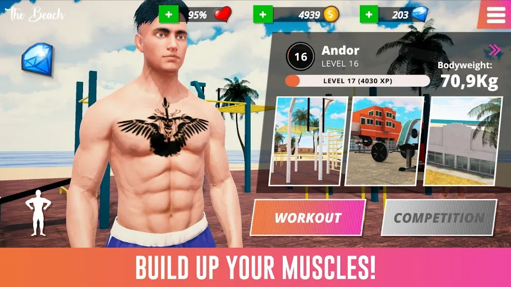 Iron Muscle IV - GYM simulator (Айрон Масл АйВи)  [МОД Меню] Screenshot 4