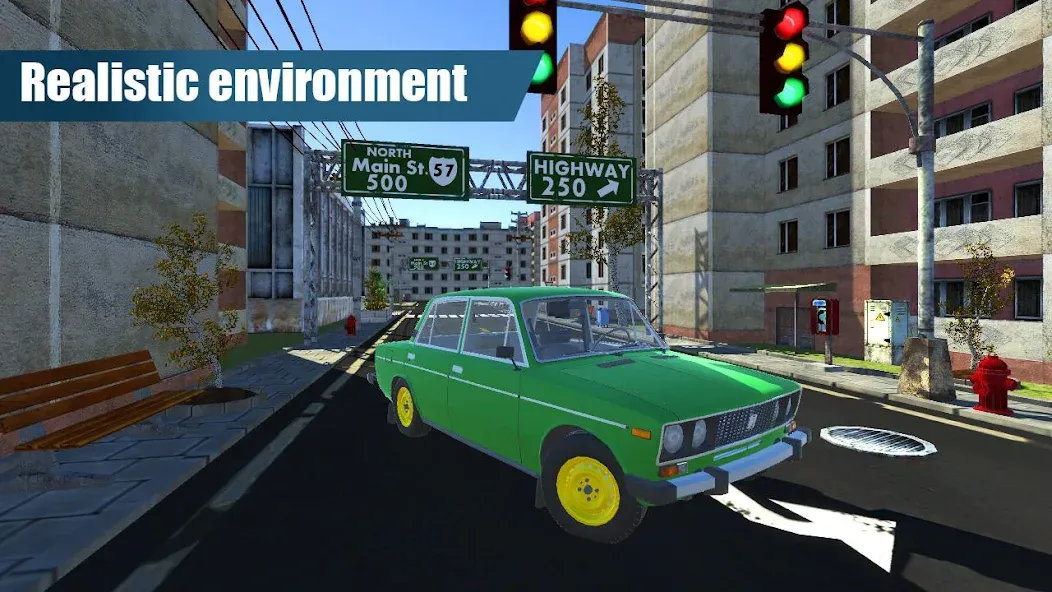 Russian Cars - USSR Version  [МОД Unlocked] Screenshot 1