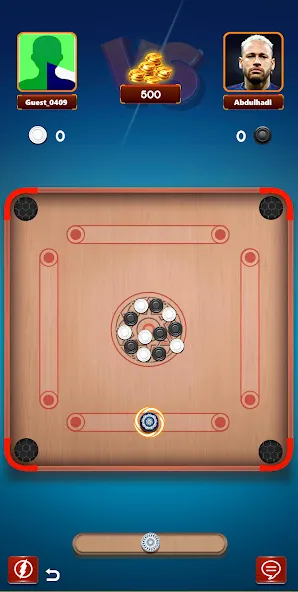 Carrom Board Clash : Pool game (Карром борд пул игра)  [МОД Меню] Screenshot 1