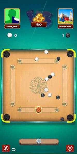 Carrom Board Clash : Pool game (Карром борд пул игра)  [МОД Меню] Screenshot 2