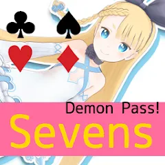 Скачать взлом Sevens card game (Севенс карточная игра)  [МОД Много монет] - стабильная версия apk на Андроид