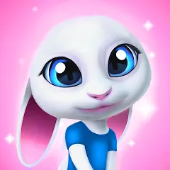 Скачать взломанную Bu Bunny - Cute pet care game  [МОД Много монет] - стабильная версия apk на Андроид