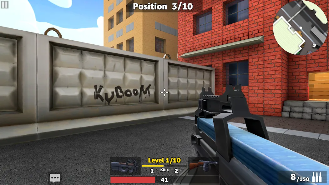 KUBOOM 3D: FPS Shooting Games  [МОД Mega Pack] Screenshot 1