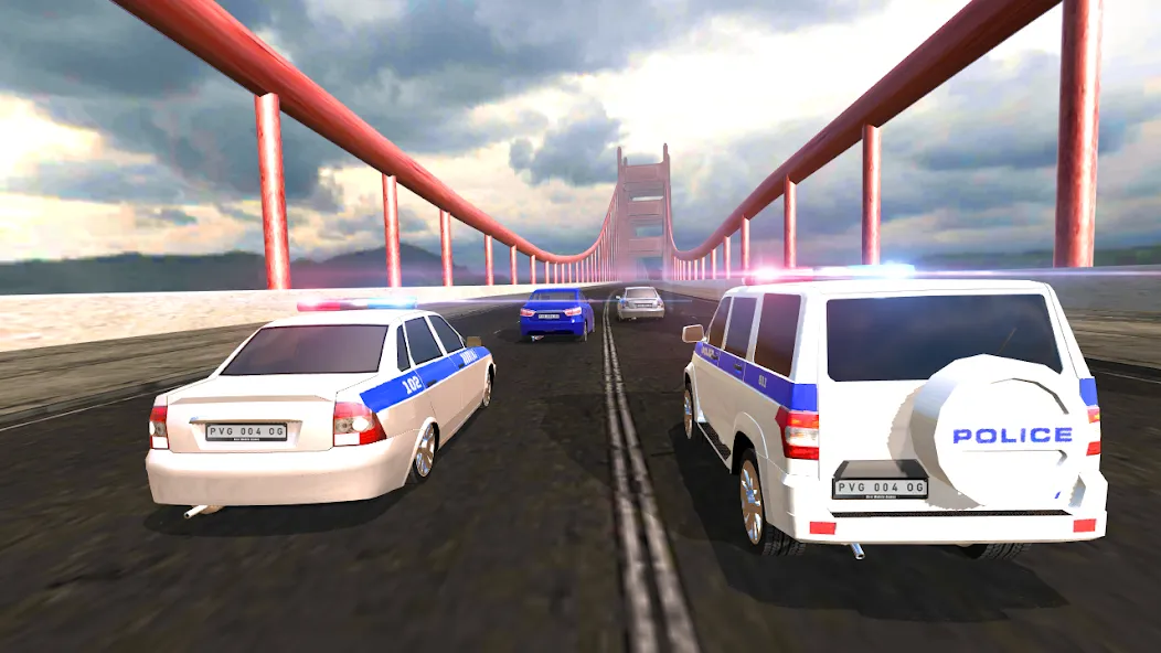 Police Car Chase  [МОД Много денег] Screenshot 5